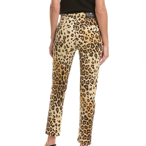 Etro leopard print jeans - Picture 5 of 5